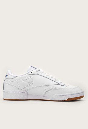 Tenis Lifestyle Blanco-Azul-Miel Reebok Classics Club C 85