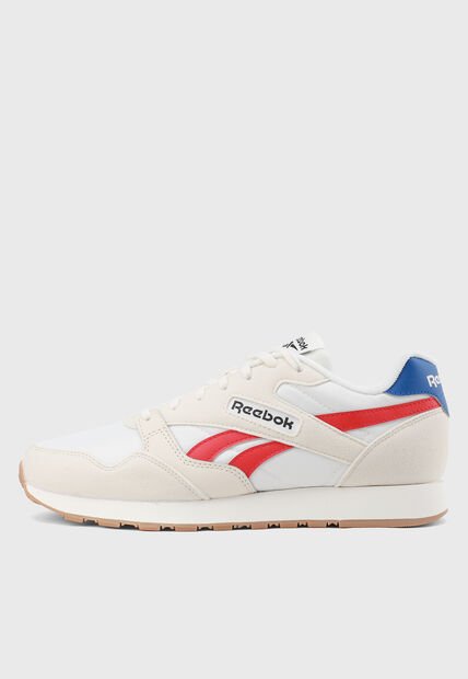 Tenis Lifestyle Blanco-Beige-Rojo Reebok Ultra Flash