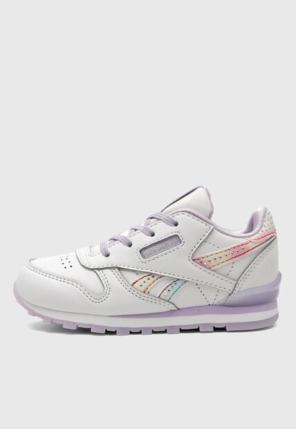 Tenis Reebok Classic Leather Step N Flash Blanco