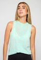Camiseta Reebok Burnout Muscle Tank Menta de Reebok