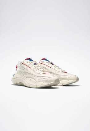 Tenis Running Beige-Azul-Rojo Reebok Zig Kinetica 2.5