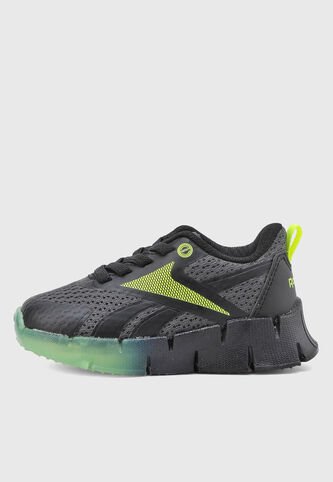 Tenis Running Reebok Zig N' Glow Elastic Lace Negro Reebok