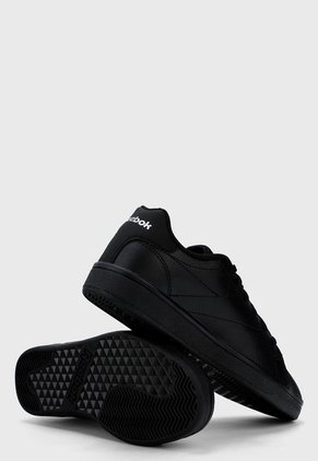 Tenis Lifestyle Negro-Plateado Reebok Royal Complete Clean 2.0