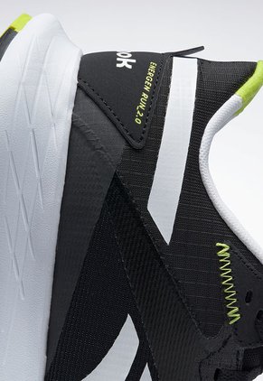 Tenis Running Negro-Blanco-Amarillo Neón Reebok Energen Run 2