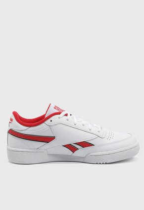 Tenis Lifestyle Blanco-Rojo-Negro Reebok Classics Club C Revenge x My Name Is
