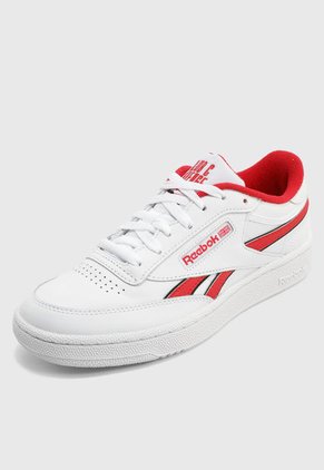 Tenis Lifestyle Blanco-Rojo-Negro Reebok Classics Club C Revenge x My Name Is
