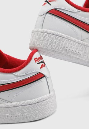 Tenis Lifestyle Blanco-Rojo-Negro Reebok Classics Club C Revenge x My Name Is