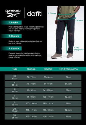 Pantalón Sudadera Negro-Blanco Reebok Training Essentials