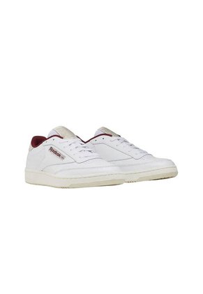 Tenis Hombre Reebok Club C 85 Fomo - Blanco-Vinotinto