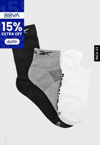 Medias X3 Reebok Te All Purpose Muticolor Reebok