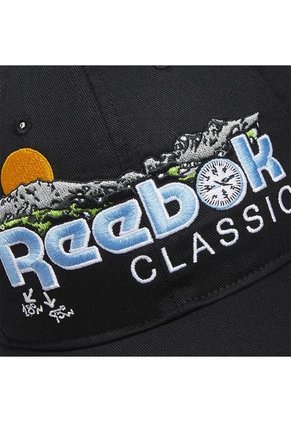 Gorra Training Reebok Classics Road Trip - Negro-Multicolor