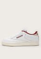 Tenis Lifestyle Blanco-Beige-Borgoña Reebok Classics Club C 85 de Reebok