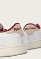 Tenis Lifestyle Blanco-Beige-Borgoña Reebok Classics Club C 85 de Reebok