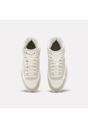 Tenis Mujer Reebok Classics Bb 4000 Li Mid - Blanco-Gris