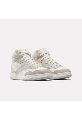 Tenis Mujer Reebok Classics Bb 4000 Li Mid - Blanco-Gris