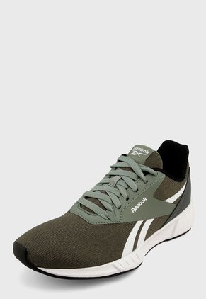Tenis Running Verde Oliva-Blanco Reebok Lite Plus