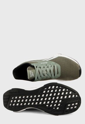 Tenis Running Verde Oliva-Blanco Reebok Lite Plus