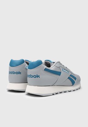 Tenis Lifestyle Gris-Azul-Blanco Reebok Glide