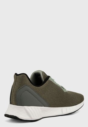 Tenis Running Verde Oliva-Blanco Reebok Lite Plus