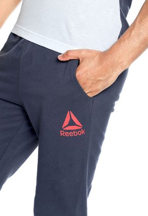 Pantalón Azul Reebok Te Ft Jogger Linear Logo