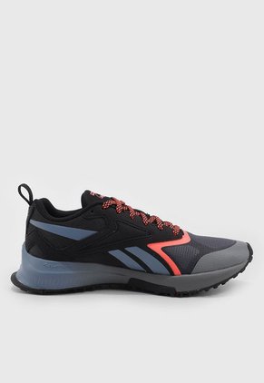 Trail Running Negro-Naranja Neón-Gris Reebok Lavante Trail 2