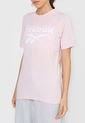 Camiseta Rosado-Blanco Reebok Identity de Reebok