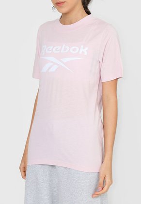Camiseta Rosado-Blanco Reebok Identity