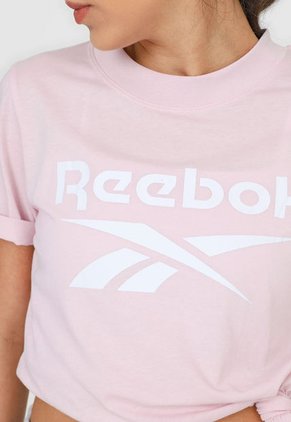 Camiseta Rosado-Blanco Reebok Identity