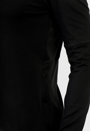 Buzo Negro Reebok 1/4 Essentials