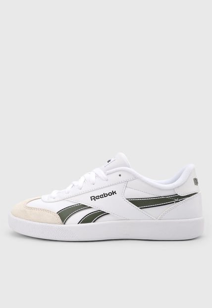 Tenis Lifestyle Blanco-Beige-Verde Reebok Smash Edge S