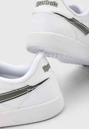 Tenis Lifestyle Blanco-Beige-Verde Reebok Smash Edge S