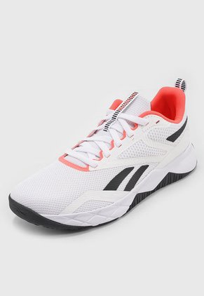 Tenis Training Blanco-Coral-Negro Reebok NFX Trainer