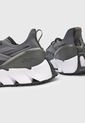Tenis Running Gris-Negro-Blanco Reebok Zig Kinetica 3 de Reebok