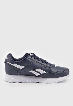 Tenis Lifestyle Azul Navy-Blanco Reebok Jogger Lite