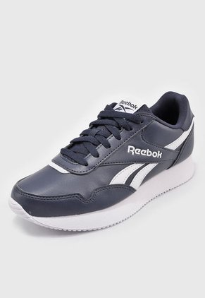 Tenis Lifestyle Azul Navy-Blanco Reebok Jogger Lite
