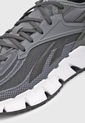 Tenis Running Gris-Negro-Blanco Reebok Zig Kinetica 3 de Reebok