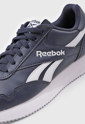 Tenis Lifestyle Azul Navy-Blanco Reebok Jogger Lite