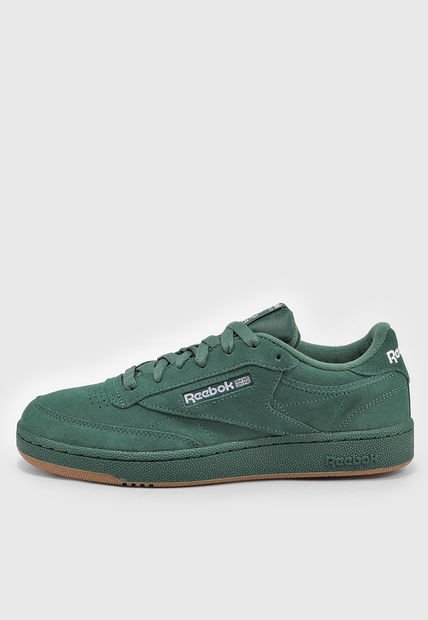 Tenis Lifestyle Verde-Blanco-Miel Reebok Classics Club C 85