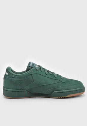Tenis Lifestyle Verde-Blanco-Miel Reebok Classics Club C 85