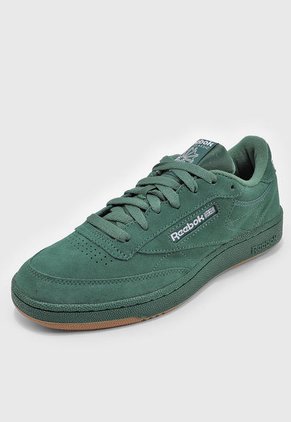 Tenis Lifestyle Verde-Blanco-Miel Reebok Classics Club C 85
