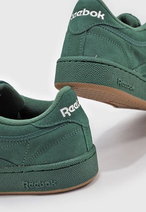 Tenis Lifestyle Verde-Blanco-Miel Reebok Classics Club C 85
