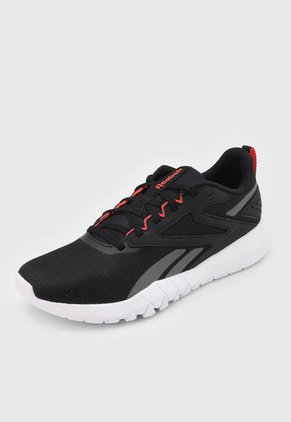 Tenis Training Negro-Gris-Coral Neón Reebok Flexagon Energy TR 4