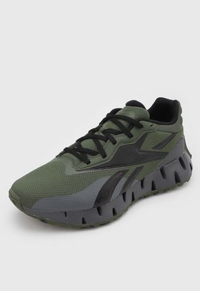 Trail Running Verde Oliva-Negro-Gris Reebok Zig Dynamica 4 Adventure