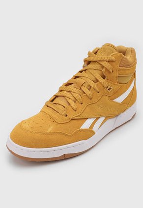 Tenis Lifestyle Mostaza-Blanco Reebok BB 4000 II Mid