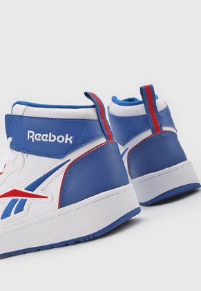 Tenis Lifestyle Blanco-Azul-Rojo Reebok Resonator Mid