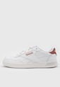 Tenis Lifestyle Blanco-Borgoña Reebok Court Advance de Reebok