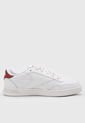 Tenis Lifestyle Blanco-Borgoña Reebok Court Advance de Reebok