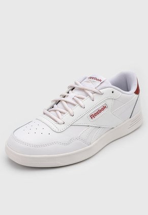 Tenis Lifestyle Blanco-Borgoña Reebok Court Advance