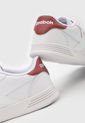 Tenis Lifestyle Blanco-Borgoña Reebok Court Advance de Reebok