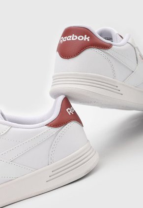 Tenis Lifestyle Blanco-Borgoña Reebok Court Advance